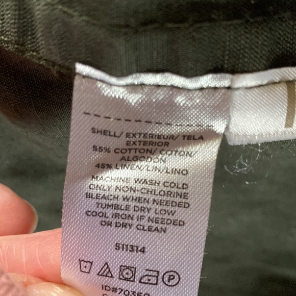 LOFT leopard peplum utility jacket - Picture 5 of 7